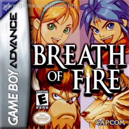 Cover Breath of Fire for Game Boy Advance